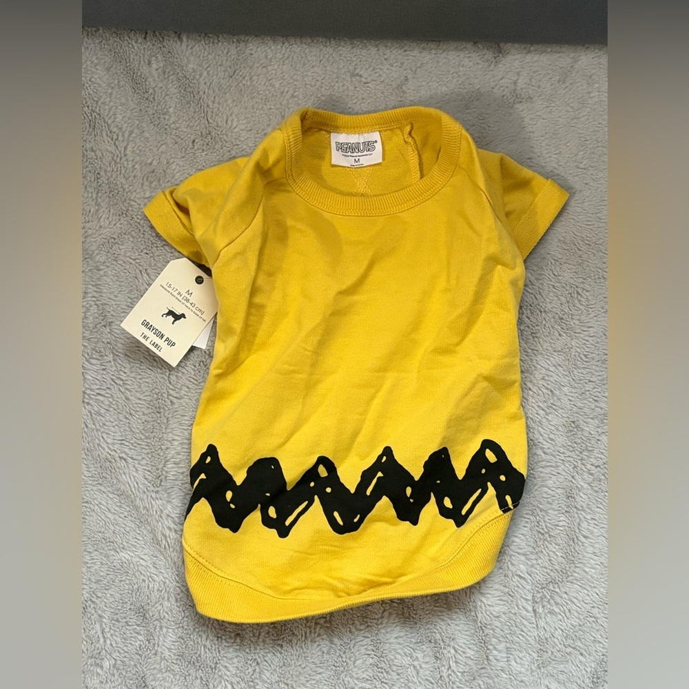 Grayson Pup Charlie Brown Dog Costume Size Medium